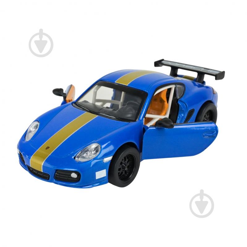 Автомодель Автопром 1:32 Porsche Cayman S 68348 - фото 3