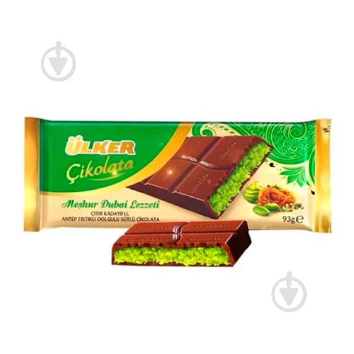 Молочный шоколад ULKER Дубайский - фото 1