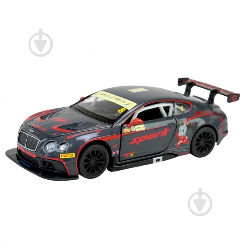 Автомодель Автопром 1:32 Bentley Continental GT3 68353C - фото 3 Автомодель Автопром 1:32 Bentley Continental GT3 68353C - фото 3