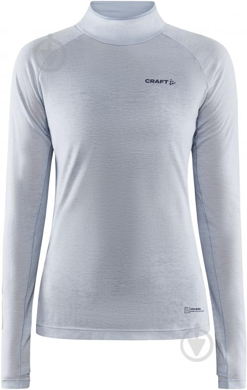 Джемпер Craft ADV SUBZ WOOL LS TEE 2 W 1911314-909000 р.XS голубой - фото 5