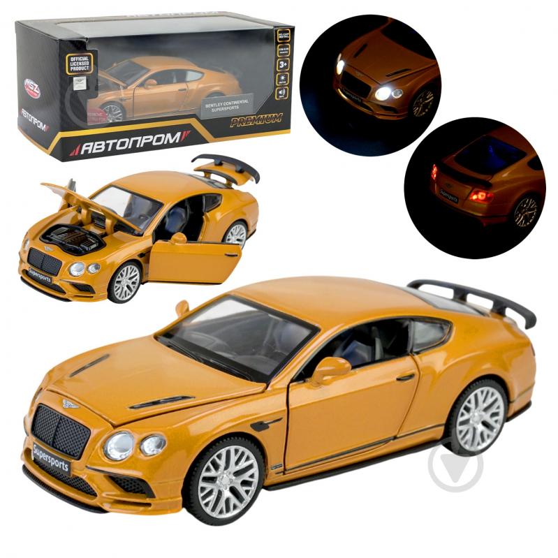ᐉ Автомодель Автопром 1:32 Bentley Continental GT Supersports