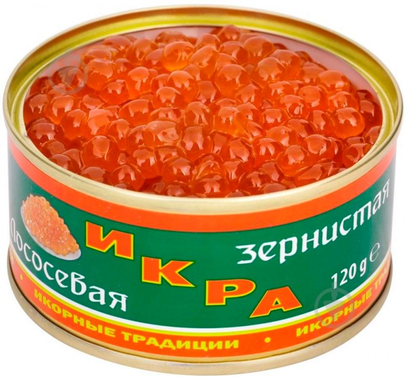 Икра лососевая Икорные традиции 120г Дальриба - фото 2