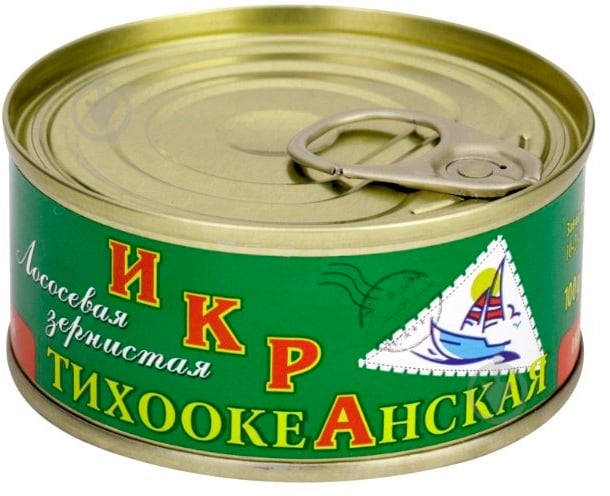 Икра лососевая Тихоокеанская 100г Дальриба - фото 1