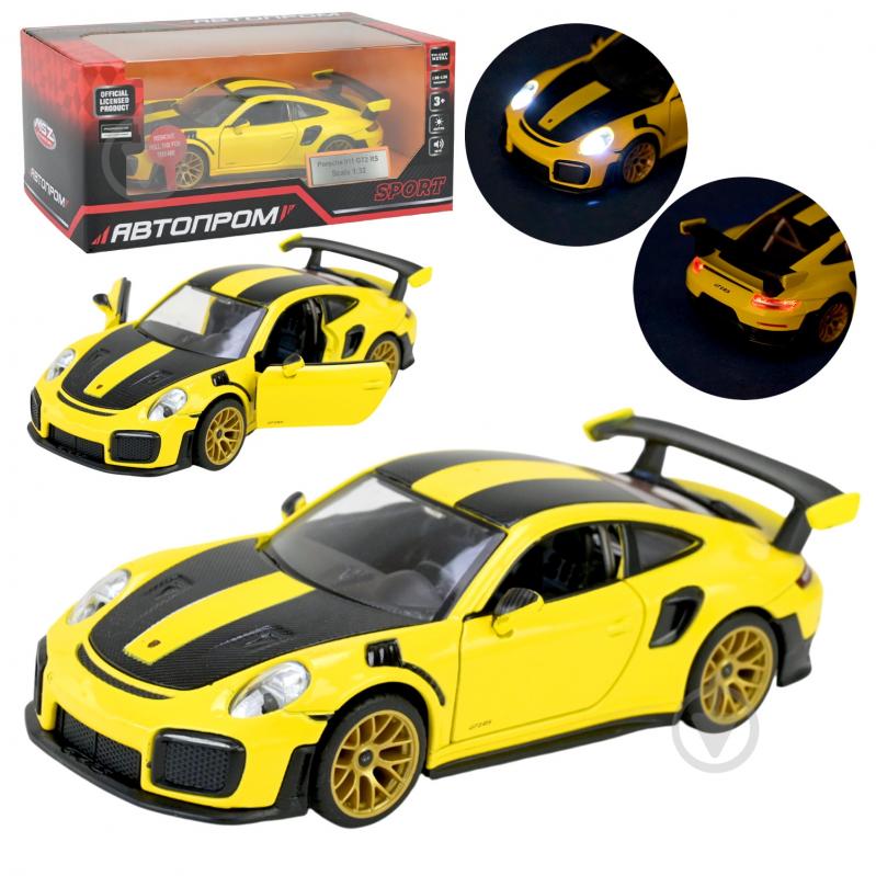 Автомодель Автопром 1:32 Porsche 911 GT2 RS 68705(Y) - фото 1 Автомодель Автопром 1:32 Porsche 911 GT2 RS 68705(Y) - фото 1