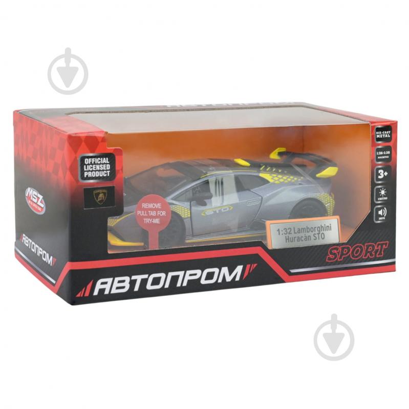 Автомодель Автопром 1:32 Lamborghini STO 68716G - фото 6