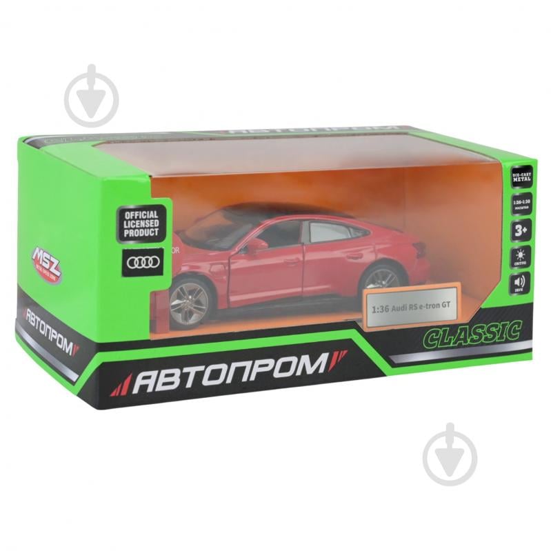 Автомодель Автопром 1:36 Audi E-tron GT 68721 - фото 7