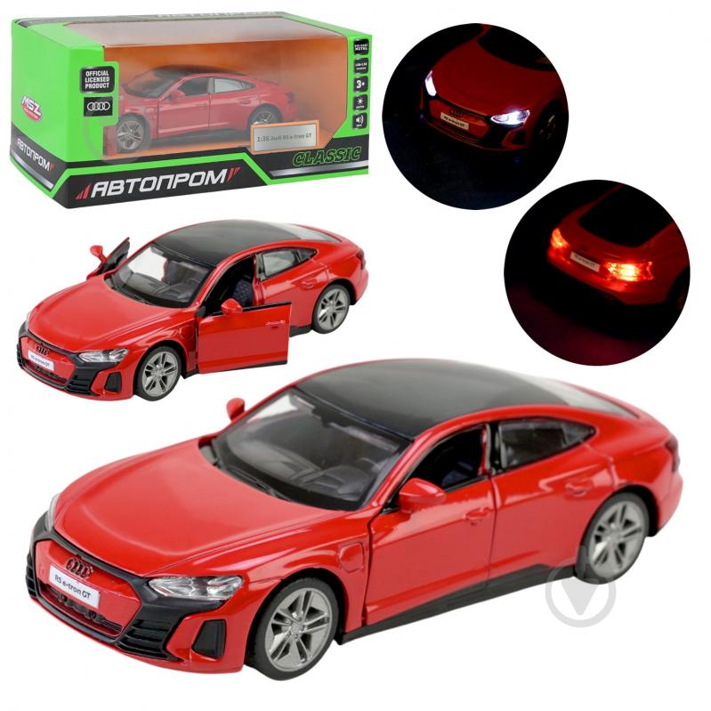 Автомодель Автопром 1:36 Audi E-tron GT 68721 - фото 1