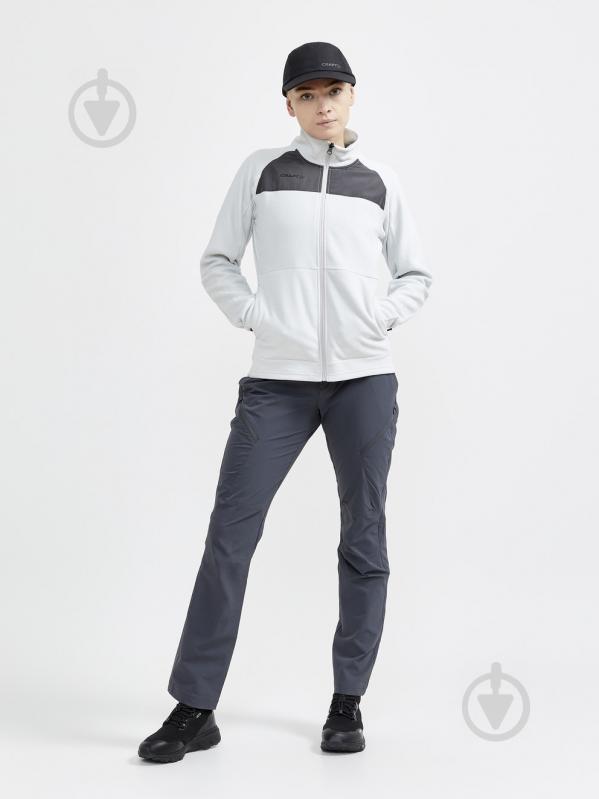 Джемпер Craft ADV EXPLORE FLEECE MIDLAYER W 1910397-914985 р.XS світло-сірий - фото 5