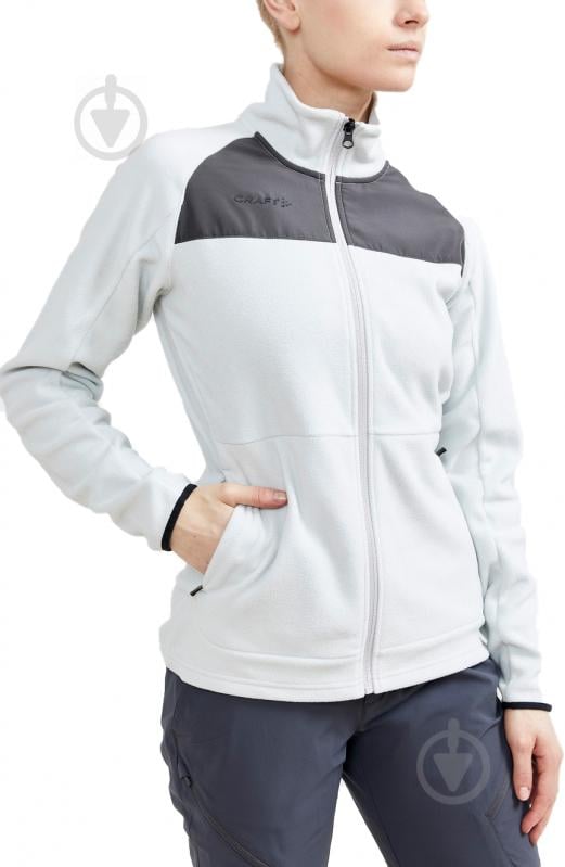 Джемпер Craft ADV EXPLORE FLEECE MIDLAYER W 1910397-914985 р.XS світло-сірий - фото 1