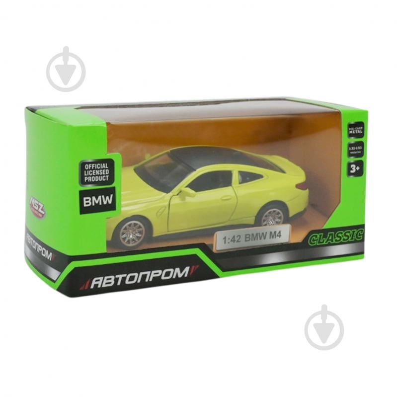 Автомодель Автопром 1:42 Classic BMW M4 (G82) 4371 - фото 7