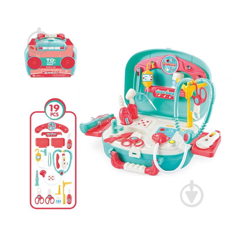 ᐉ Игровой набор доктора 19 предметов в чемодане 660-59 • Купить в Киеве ...