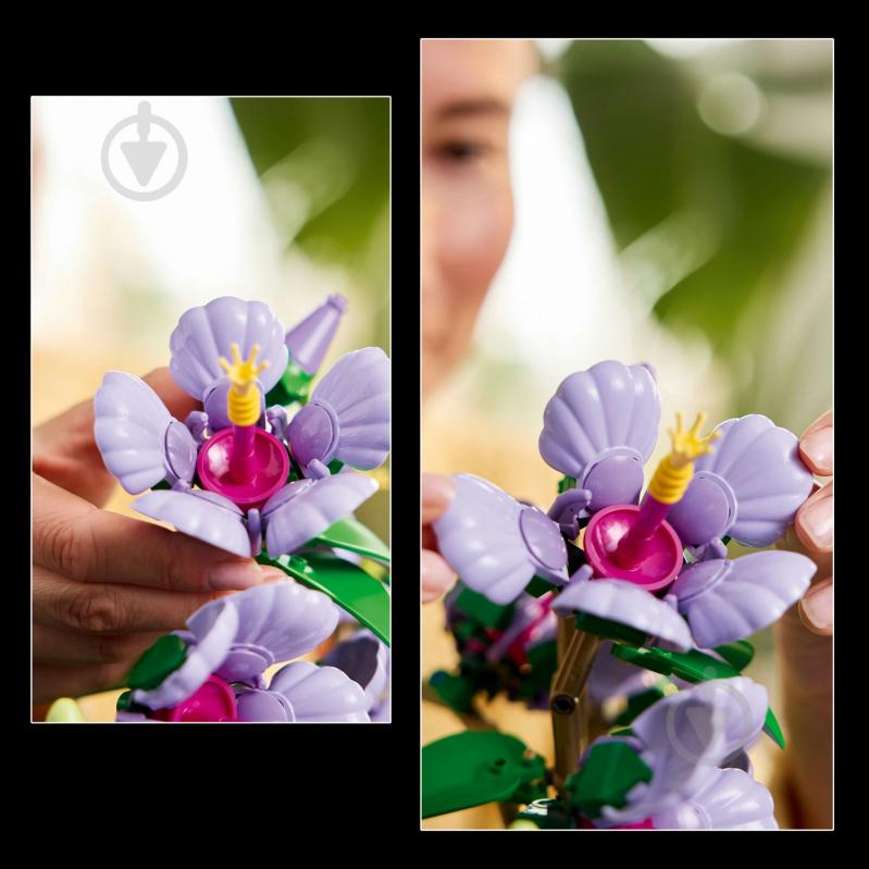 Конструктор LEGO Botanical Гібіскус 10372 - фото 8