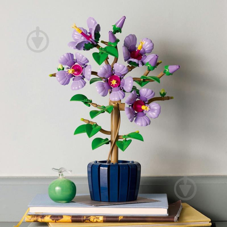 Конструктор LEGO Botanical Гібіскус 10372 - фото 9