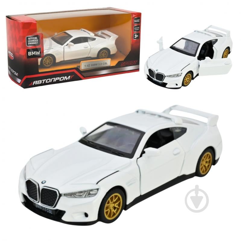 Автомодель Автопром 1:42 BMW 3.0CSL 4388 - фото 1