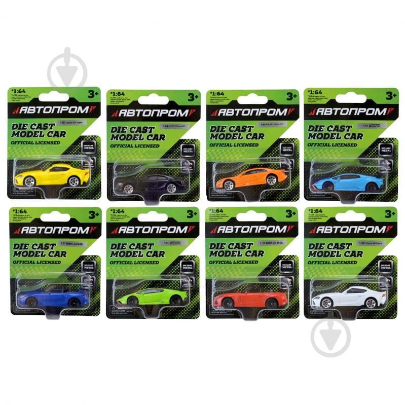 Автомодель Автопром 1:64 микс моделей AP6403 - фото 4