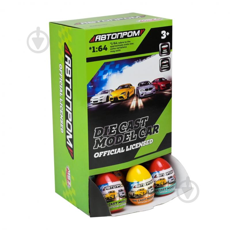 Автомобиль Автопром 1:64 микс моделей AP6401(EGG) - фото 4