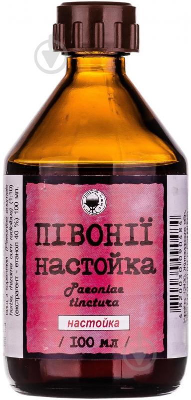 Півонія у флак. настоянка 100 мл - фото 1