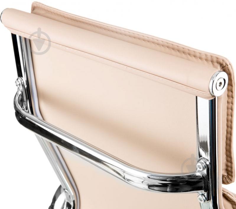 Кресло Special4You Solano 4 artleather E5852 бежевый - фото 11