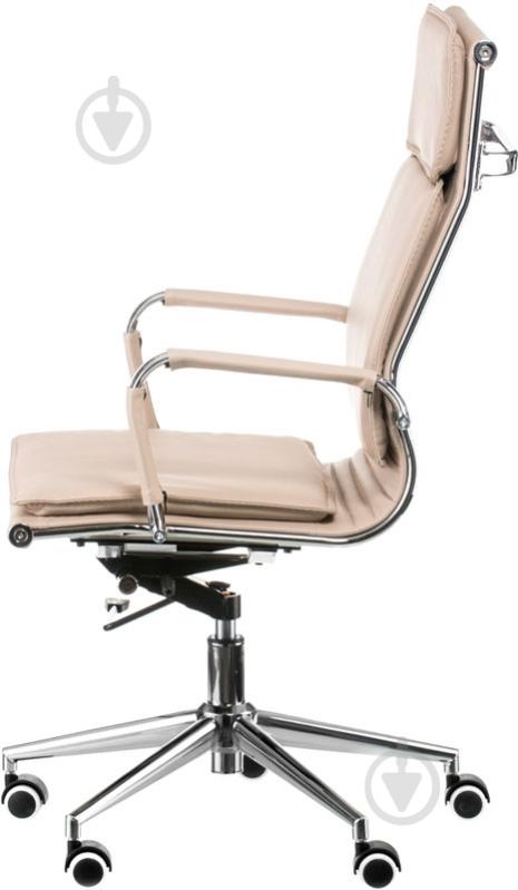 Кресло Special4You Solano 4 artleather E5852 бежевый - фото 7