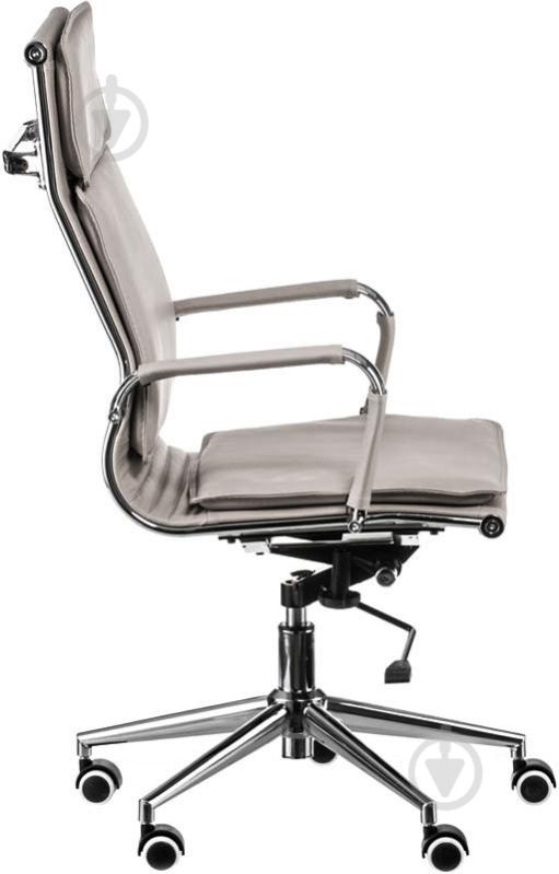 Кресло Special4You Solano 4 artleather E5845 серый - фото 5