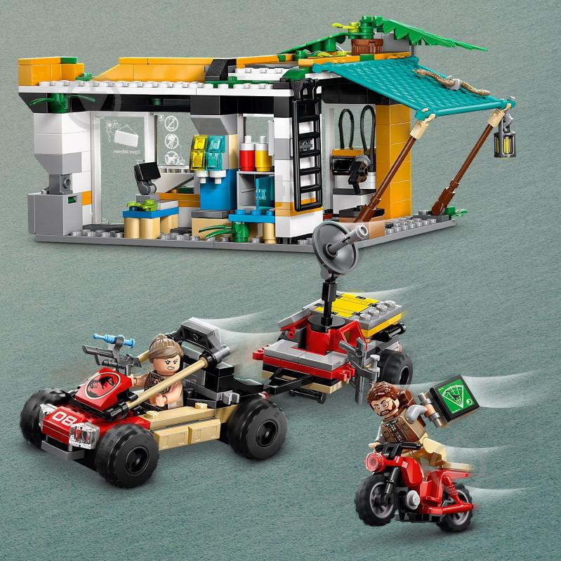 Конструктор LEGO Jurassic World Миссия по отслеживанию раптора и титанозавра 76973 - фото 7 Конструктор LEGO Jurassic World Миссия по отслеживанию раптора и титанозавра 76973 - фото 7