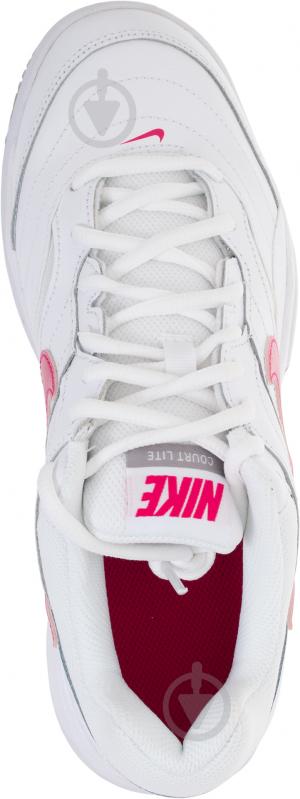 Кроссовки женские демисезонные Nike Court Lite W 845048-160 р.39 белые - фото 9