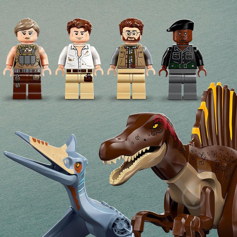 Конструктор LEGO Jurassic World Повітряна місія зі спинозавром і кетцалькоатлем 76976 - фото 9