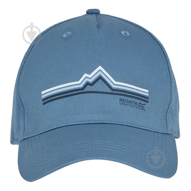 Кепка Regatta AdltSnapbackCap RMC191-N9B one size синий - фото 2
