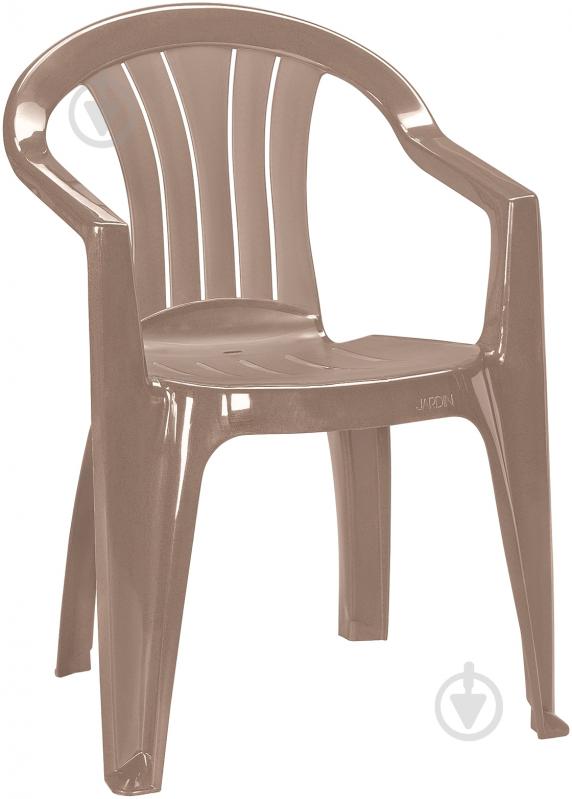 Стул пластиковый Curver Silicia капучино - фото 1