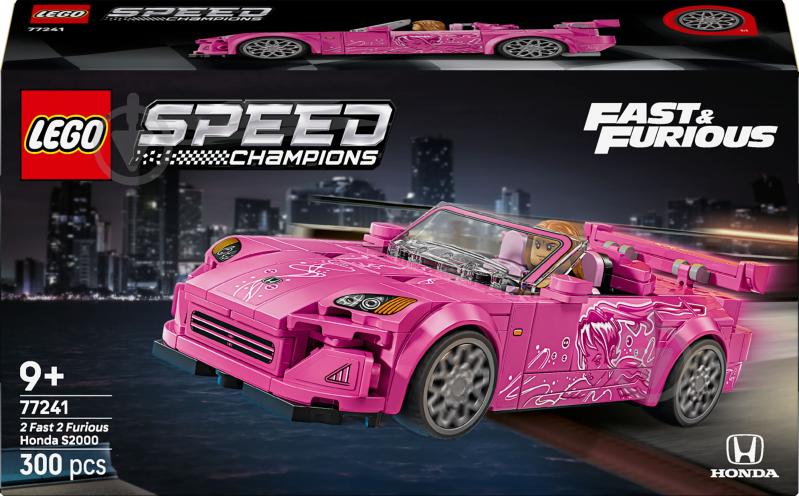 Конструктор LEGO Speed Champions «Двойной форсаж» Honda S2000 77241 - фото 1 Конструктор LEGO Speed Champions «Двойной форсаж» Honda S2000 77241 - фото 1