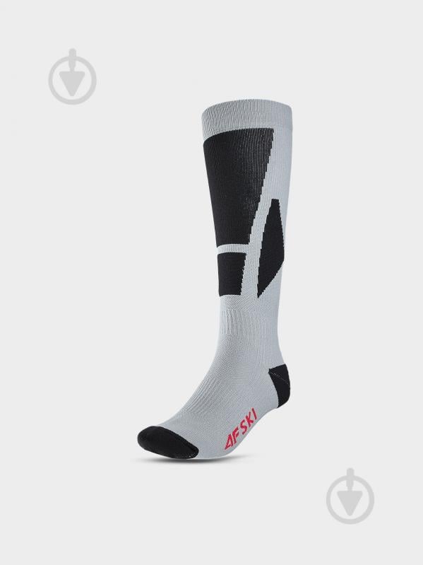 Шкарпетки 4F 4FWAW24UFSOM154-25S р.39-42 сірий - фото 1 Шкарпетки 4F 4FWAW24UFSOM154-25S р.39-42 сірий - фото 1