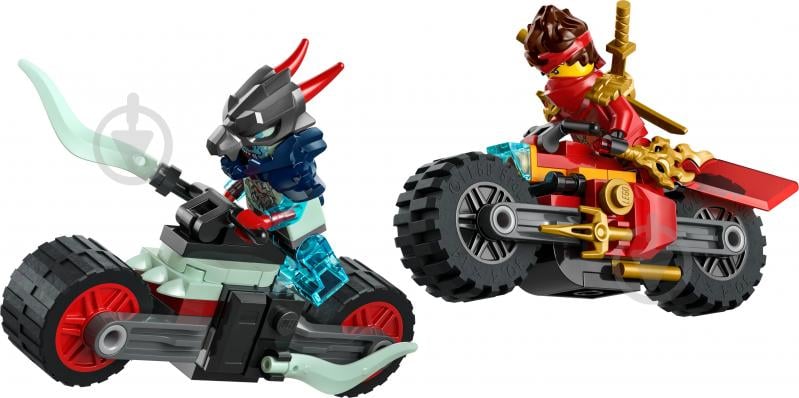 Конструктор LEGO NINJAGO Швидкісні перегони Кая на мотоциклі 71838 - фото 3