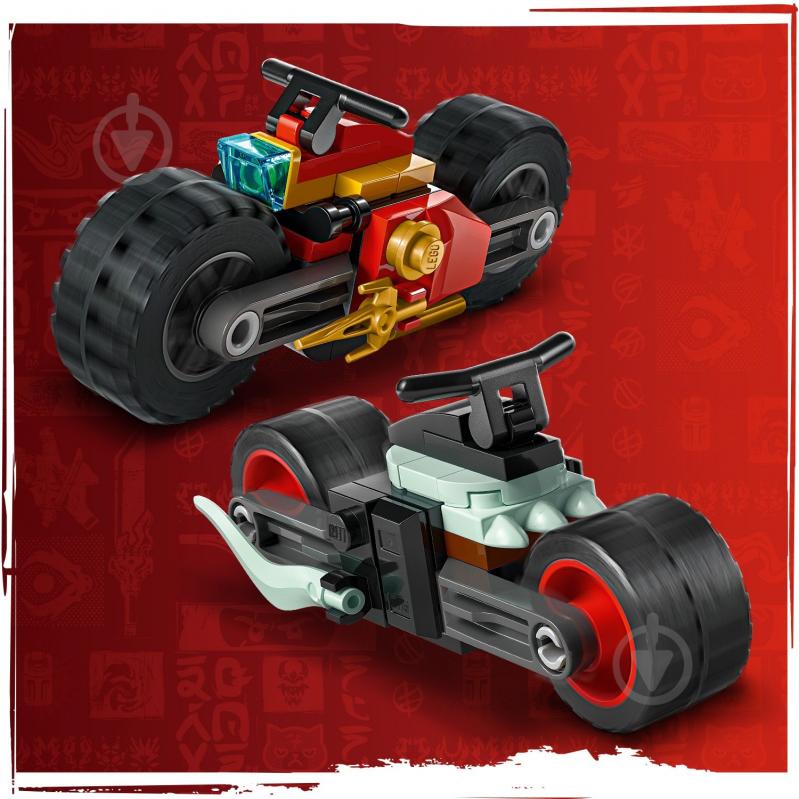 Конструктор LEGO NINJAGO Швидкісні перегони Кая на мотоциклі 71838 - фото 15