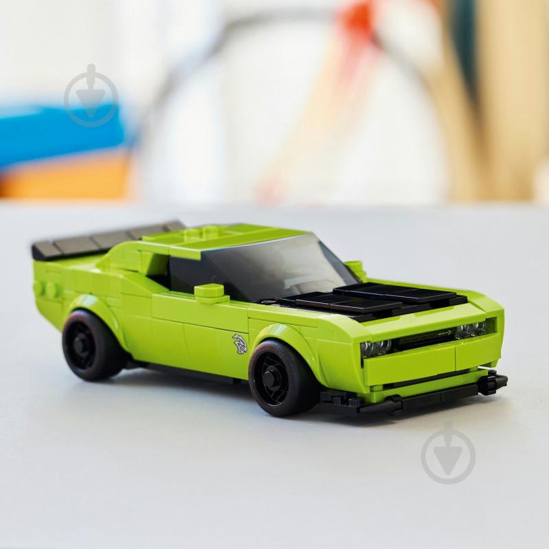 Конструктор LEGO Speed Champions Спортивний автомобіль Dodge Challenger SRT Hellcat 77237 - фото 8