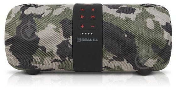 Портативна колонка Real-el X-733 2.0 camo (EL121600020) - фото 1