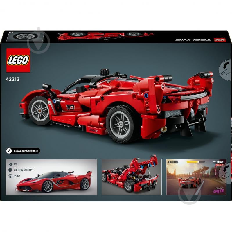 Конструктор LEGO Technic Ferrari FXX K 42212 - фото 2