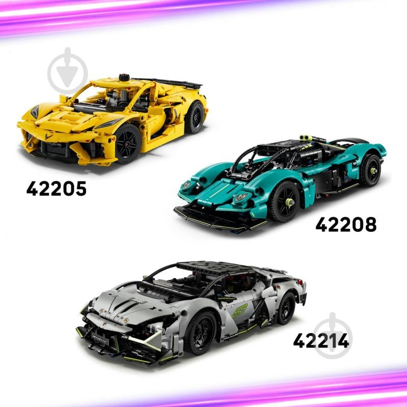 Конструктор LEGO Technic Ferrari FXX K 42212 - фото 8