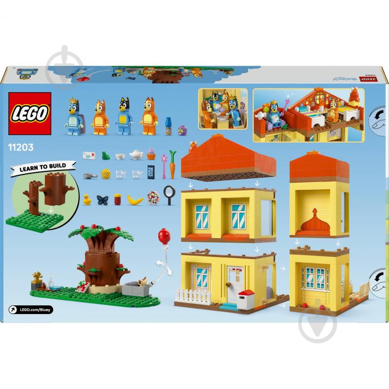 Конструктор LEGO Bluey Семейный дом Блуи 11203 - фото 2