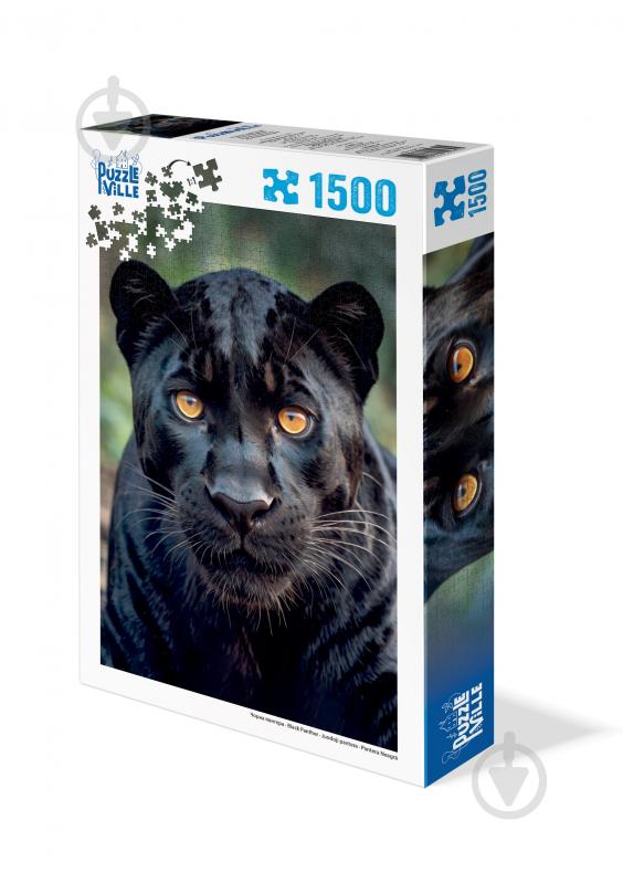 Пазл PUZZLEVILLE Чорна пантера 1500 елементів PZL1500_12 - фото 5
