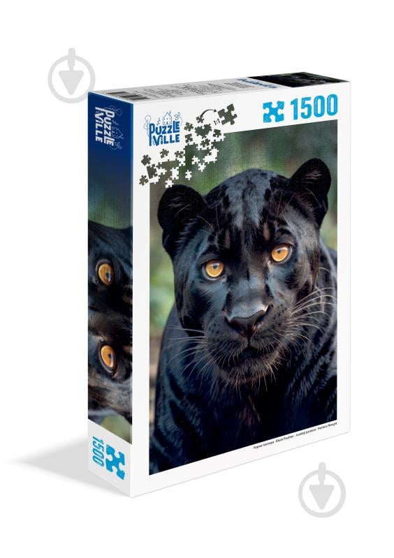 Пазл PUZZLEVILLE Чорна пантера 1500 елементів PZL1500_12 - фото 1