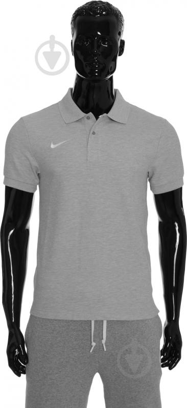 Поло Nike TS CORE POLO 454800-050 р.XL серый - фото 2