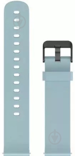 Ремешок Mobvoi Rubber Silicone Strap 20mm для Mobvoi TicWatch E3/GTH/C2 blue (MBV-STRAP-20BL) - фото 1