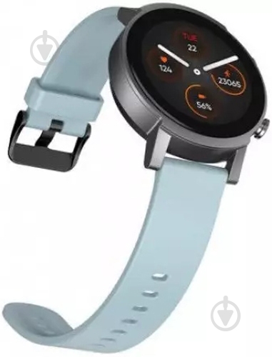 Ремешок Mobvoi Rubber Silicone Strap 20mm для Mobvoi TicWatch E3/GTH/C2 blue (MBV-STRAP-20BL) - фото 2