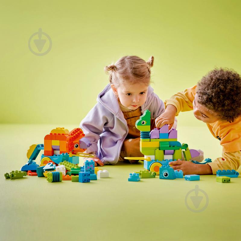 Конструктор LEGO DUPLO Динозаври на колесах 3в1 10451 - фото 4
