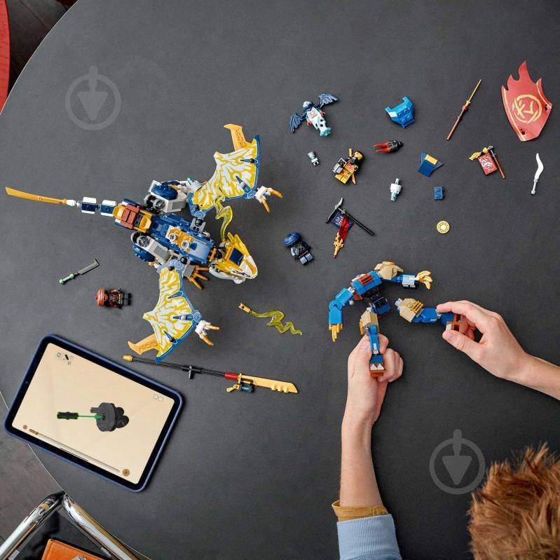 Конструктор LEGO NINJAGO Розбійник: Робот-вершник на драконі 71843 - фото 5