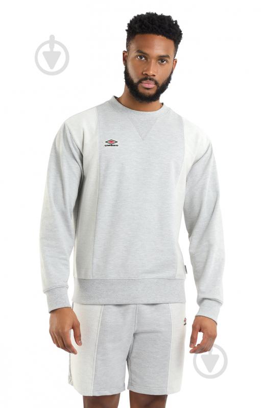 Свитшот Umbro TEXTURED SWEAT 66406U-263 р.2XL зеленый - фото 1