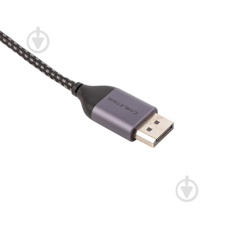 Кабель CableTime HDMI (M) - HDMI (M), 2.1V, 32AWG, 8K Ultra HD 2 м black (CA914654) - фото 2 Кабель CableTime HDMI (M) - HDMI (M), 2.1V, 32AWG, 8K Ultra HD 2 м black (CA914654) - фото 2