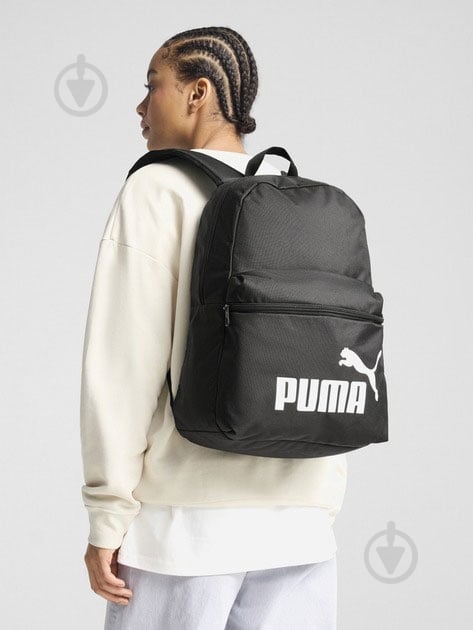 Рюкзак спортивний Puma Phase Backpack 09116401 22 л чорний - фото 5