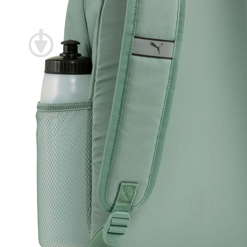 Рюкзак Puma PHASE Backpack 09116407 22 л зеленый - фото 4