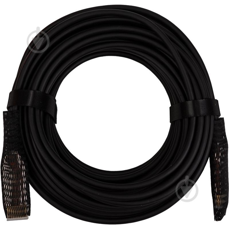 Кабель гнучкий CableTime HDMI - HDMI, AOC, 8K, 60Hz, 48Gbps, V2.1 20 м black (CA914043) - фото 3 Кабель гнучкий CableTime HDMI - HDMI, AOC, 8K, 60Hz, 48Gbps, V2.1 20 м black (CA914043) - фото 3